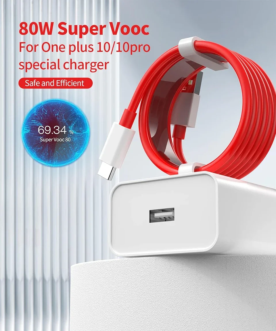  شحن سريع OnePlus 80W الأصلي